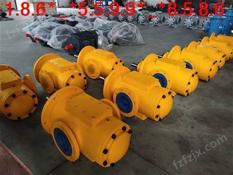 泵业黄山天津三螺杆泵加工3G70×3C2,6.1L/min,2.5MPa