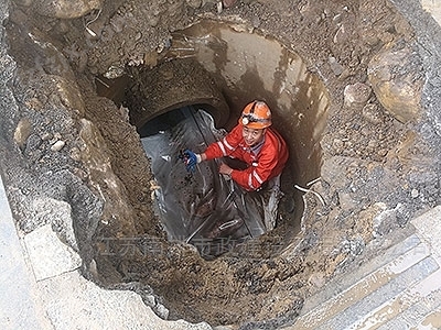 大管径管道清淤检测 工艺